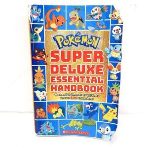 Pokémon Super Deluxe Essential Handbook 2018 Firs Printed The Stats and Facts